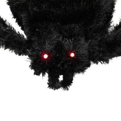 Northlight LED Lighted Spider With Flashing Eyes Halloween Decoration - 48" - Image 5