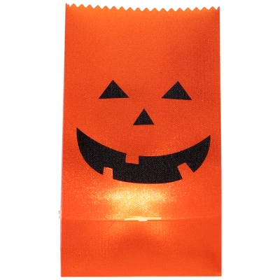 Northlight Lighted Jack-O-Lantern Halloween Outdoor Luminary Pathway Markers - 9.5" - Set Of 3 - Image 3