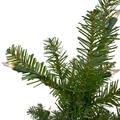 Northlight 10' Prelit Artificial Christmas Tree Full Northern Pine - Clear Lights - Image 3