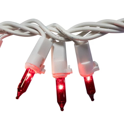 Northlight Mini Patriotic Garland Lights - Red, Clear And Blue - 5.5' - White Wire - 105ct - Image 3