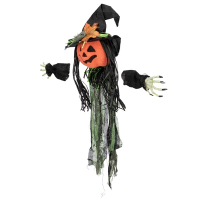 Northlight Creepy Jack-O-Lantern 3-D Halloween Window Decoration - Image 2