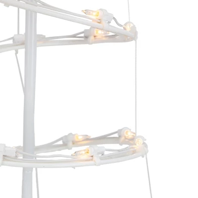 Northlight Set Of 3 Clear Lighted Spiral Christmas Trees - 3', 4', And 6' - Image 4