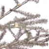 Northlight 3' Pre-Lit LED Silver Tinsel Twig Artificial Christmas Tree - Clear Lights