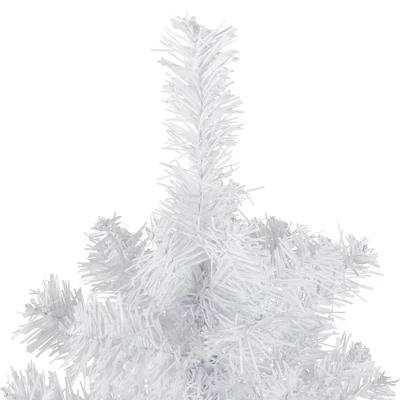 Northlight Medium Mini White Balsam Pine Artificial Christmas Tree With Burlap Base - 24" - Unlit - Image 2