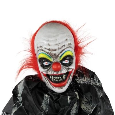Northlight 5.5' Animated Standing Clown With Glowing Eyes Halloween Decoration - Image 5