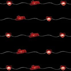 Northlight 20-Count Red Valentine's Day Love And Heart LED Fairy Lights, 6.25ft, Copper Wire