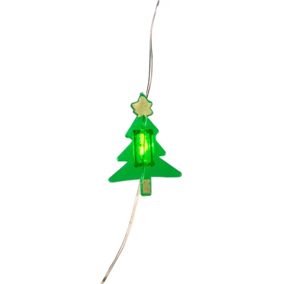 Northlight LED Christmas Tree Micro Fairy Lights - Warm White - 6' Silver Wire - 20ct - Image 4
