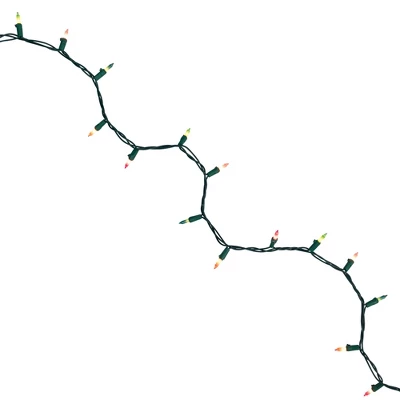 Northlight Pastel Mini Christmas Light Set - Multi-Color - 10' Green Wire - 50ct - Image 2