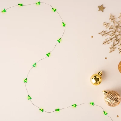 Northlight LED Christmas Tree Micro Fairy Lights - Warm White - 6' Silver Wire - 20ct - Image 2