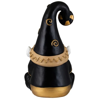 Northlight Gnome Holding Gingerbread Man Cookie Christmas Decoration - 13" - Black - Image 8