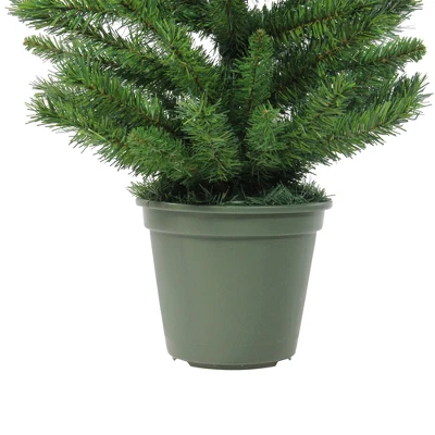 Northlight 4' Potted Norway Spruce Medium Artificial Christmas Tree - Unlit - Image 3
