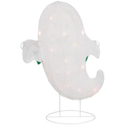 Northlight LED Ghost With "Boo" Banner Halloween Yard Decoration - 25" - Warm White Lights - Image 5
