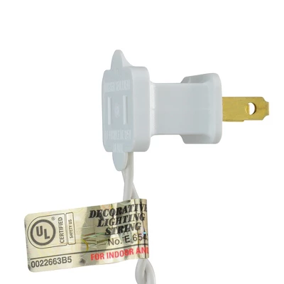 Northlight Patriotic Mini Christmas Light Set - 20' White Wire - 100ct - Image 6