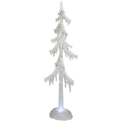 Northlight LED Lighted Acrylic Icicle Tree Christmas Decoration - 14" - Image 5
