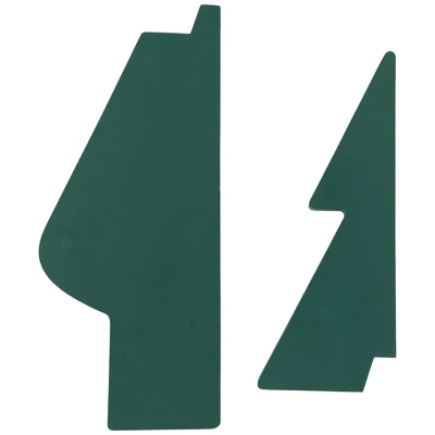 Northlight Accordion Honeycomb Foldable Paper Christmas Tree - 3' - Dark Green - Image 6