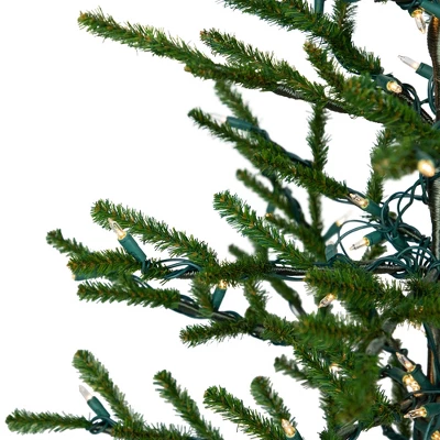 Northlight Alpine Coral Artificial Christmas Tree With Metal Base - 3' - Clear Lights - Image 7