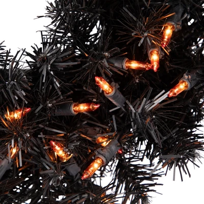 Northlight Lighted Letter "Boo" Outdoor Halloween Sign - 18" - Orange Lights - Image 3