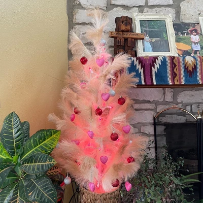 Northlight Mini Incandescent Christmas Lights - Pink - 10' White Wire - 50ct - Image 3