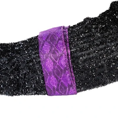 Northlight Witch's Boot With Glittered Roses And Foliage Halloween Decoration - 12" - Image 9