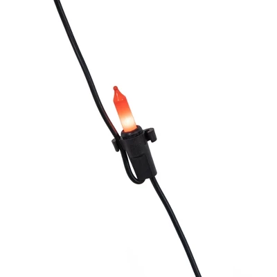 Northlight Lighted Web And Spider Halloween Decoration - 5' - Orange Lights - Image 3