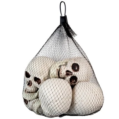 Northlight Skeleton Skull Halloween Decorations - 3.5" - Pack Of 6 - Image 8