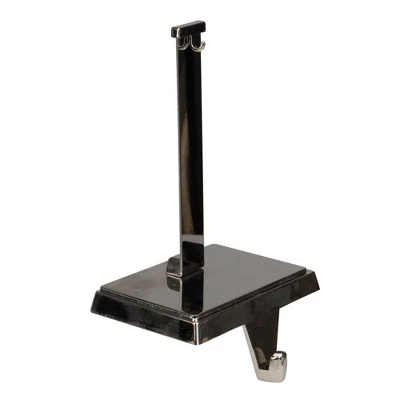 Northlight Stocking Holder With Ornament Hanger - 7.25" - Silver - Image 3