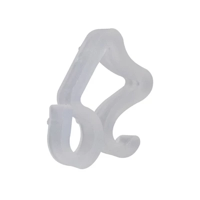 Northlight 50 Count Clear Outdoor Gutter Christmas Light Clips - Image 3