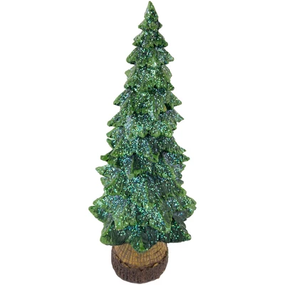 Northlight Glittered Pine Tree Christmas Decoration - 12" - Image 5