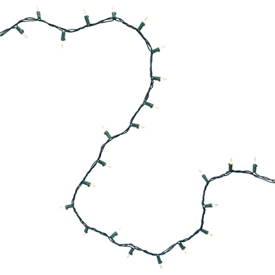 Northlight 10-Count Clear Mini Christmas Light Set - 3' Green Wire - Image 6