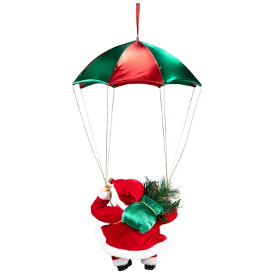 Northlight Santa Claus With Gifts Parachute Christmas Decoration - 32" - Image 5