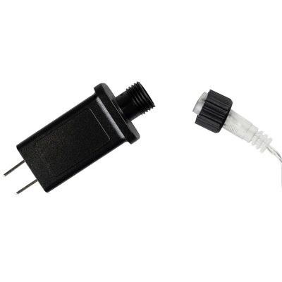 Northlight LED Dripping Icicle Christmas Tube Lights - White - 14.25' Clear Wire - 10ct - Image 7