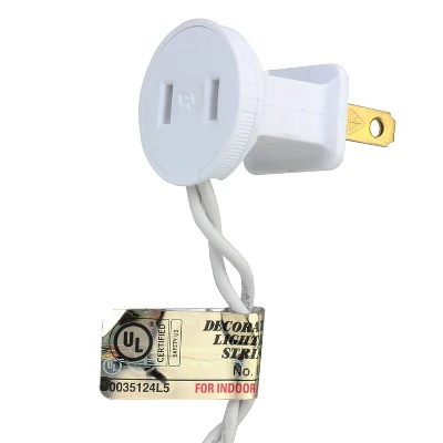 Northlight Mini Incandescent Christmas Lights - Blue And Clear - 10' White Wire - 50ct - Image 6