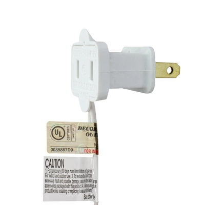 Northlight LED G12 Berry Mini Christmas Lights - Warm White - 15.9' - White Wire - 50ct - Image 7