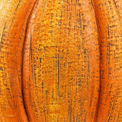 Northlight Witch Stirring Flickering Cauldron Scene Inside Pumpkin Halloween Decoration - 13" - LED Orange Light - Image 9