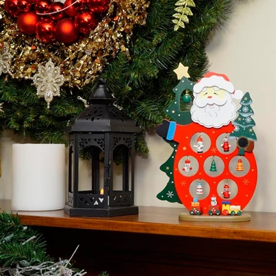 Northlight Santa Claus Cut-Out Ornament Holder Christmas Decoration - 10.25" - Image 2