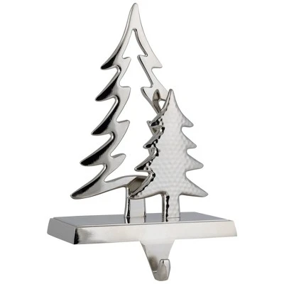 Northlight Double Pine Tree Christmas Stocking Holder - 7" - Image 3