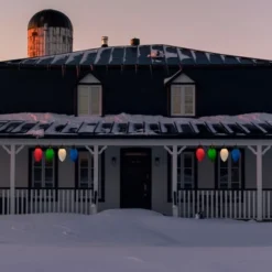 Northlight Lighted Blow Mold C7 Bulbs Christmas Decorations - 20" - Set Of 4