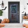Northlight "Don't Open" Hospital Entryway Halloween Scary Door Decoration - 6'