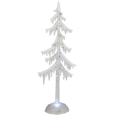 Northlight LED Lighted Acrylic Icicle Tree Christmas Decoration - 14" - Image 8