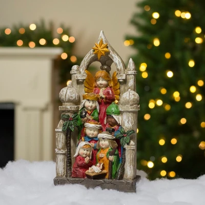 Northlight 11" Children's First Nativity Scene Christmas Decoration - Image 4