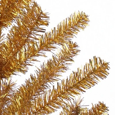 Northlight 3' Medium Gold Tinsel Twig Artificial Christmas Tree, Unlit