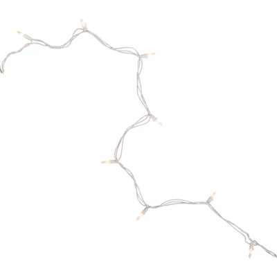 Northlight Mini Incandescent Christmas Lights - Clear - 10' White Wire - 50ct - Image 5