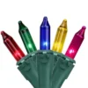 Northlight Incandescent Mini Christmas Light Set - Multicolor - 92' Green Wire - 450ct