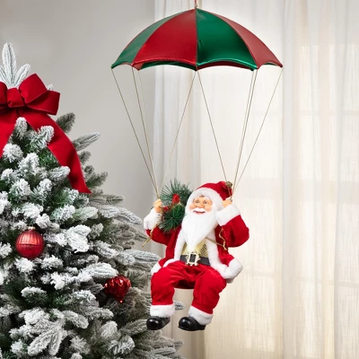 Northlight Santa Claus With Gifts Parachute Christmas Decoration - 32"