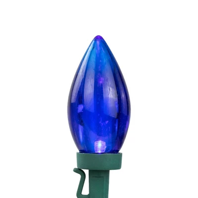 Northlight Patriotic LED C9 Christmas Lights - Red, White And Blue - 16' Green Wire - 25ct - Image 5