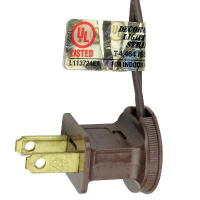 Northlight Mini Net Style Incandescent Christmas Lights - 2' X 8' - Clear - Brown Wire - Image 3