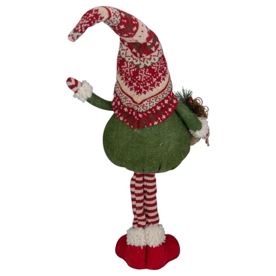 Northlight Standing Gnome Christmas Decoration With Gift Bag - 27" - Image 4