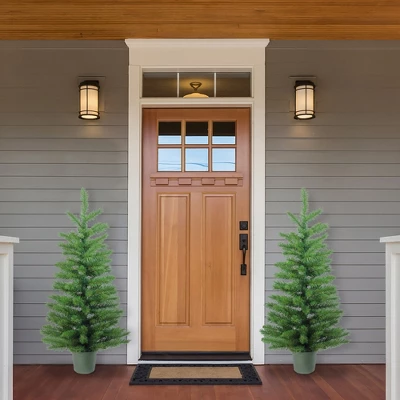 Northlight 4' Potted Norway Spruce Medium Artificial Christmas Tree - Unlit