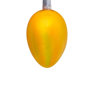 Northlight 10-Count Pearl Multi-Colored Easter Egg String Light Set, 7.25ft White Wire - Image 6