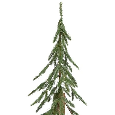 Northlight Pre-Lit Medium Alpine Artificial Christmas Tree - 4' - Clear LED Lights - Image 5